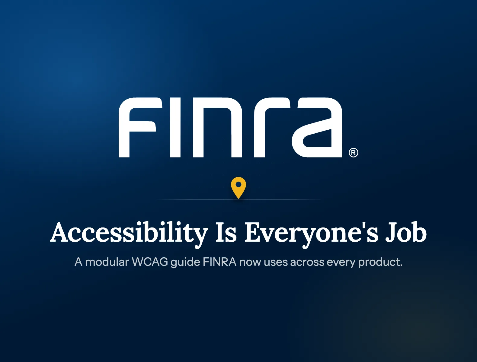 Accessibility Is Everyone's Job